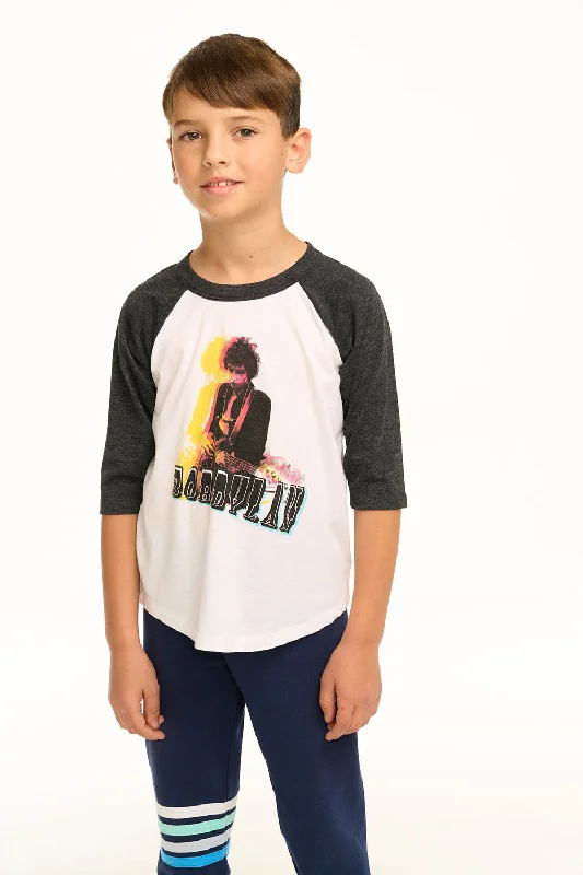 Bob Dylan - Optical Illusion Baseball Tee