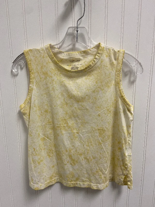 Top Sleeveless By Rachel Zoe In Yellow, Size: Xs