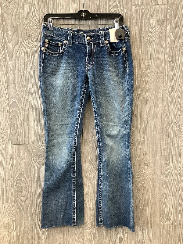 Jeans Boot Cut By Miss Me In Blue Denim, Size: 8