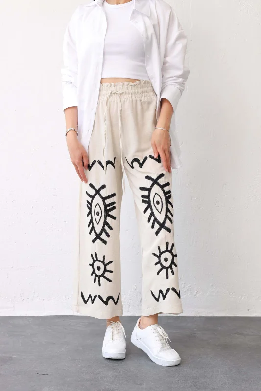 Patterned pant 40199