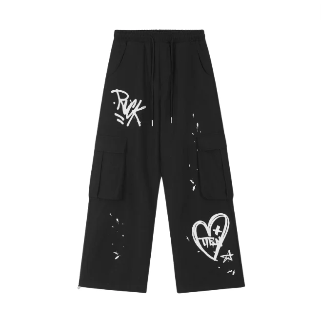 NB Casual Printed Straight Pants