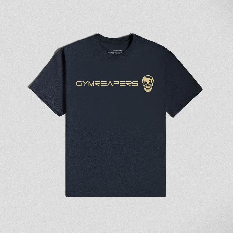 Basic Shirt - Navy/Gold