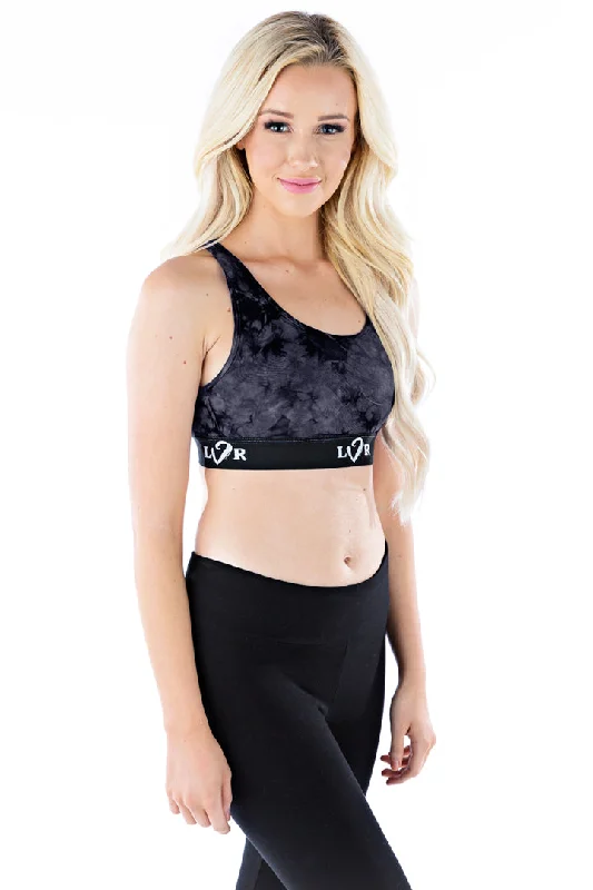 Luxe Sports Bra Crystal