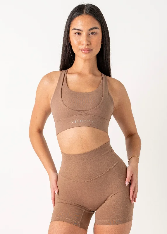 PERFORMANCE SPORTS BRA 2.0 - MOCHA