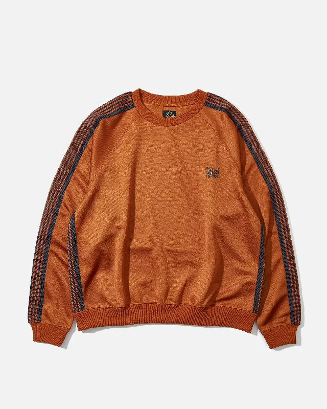 Crew Neck Shirt - Poly Smooth - Rust