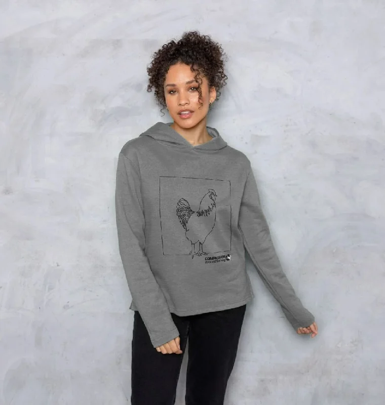 Women's Chicken Relaxed Fit Hoodie