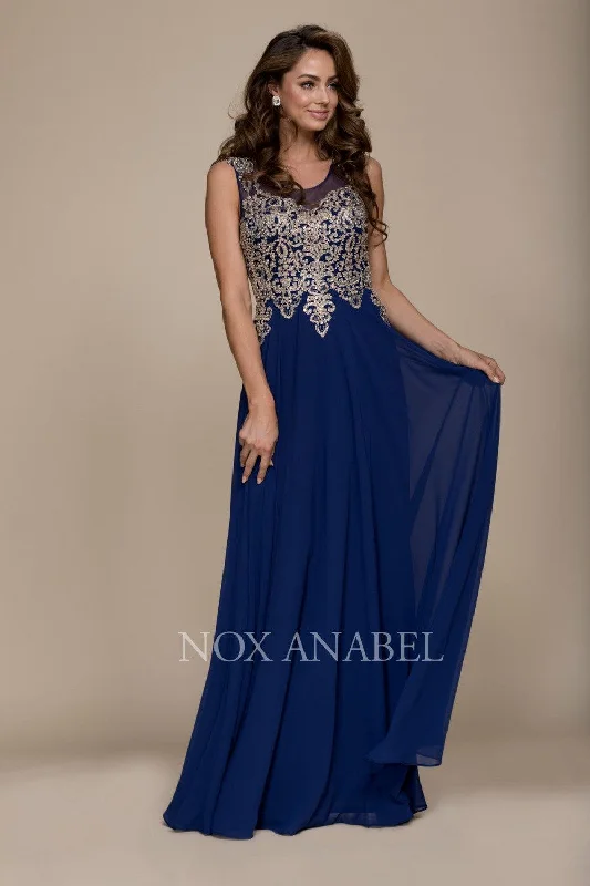 Long Sleeveless Prom Dress Evening Gown