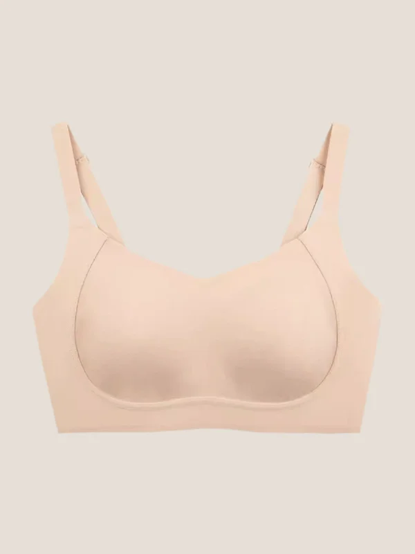 Side Support Back-Hook Bra